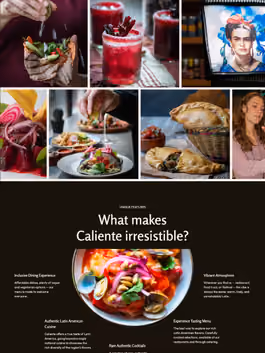 Web · Caliente